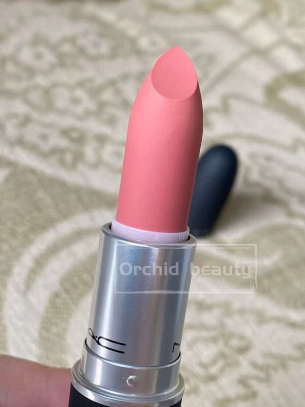 New MAC Powder Kiss Matte Lipstick~Slush Now~Full Size~Discontinued Rare